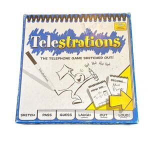 USAopoly “Telestrations” The‎ Telephone Game Sketched Out! Game